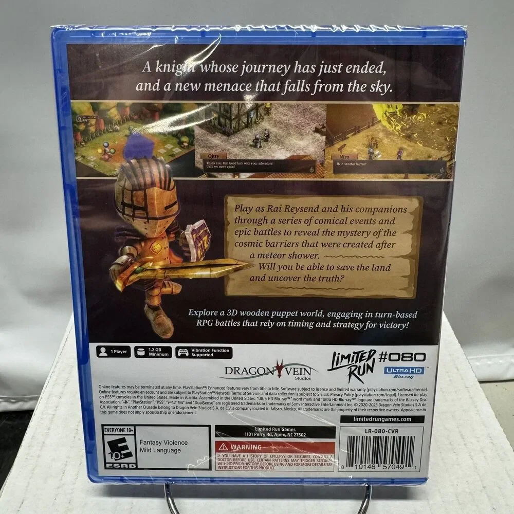 Another Crusade PS5 Sony PlayStation 5 Limited Run Games LRG 080 RPG New Sealed